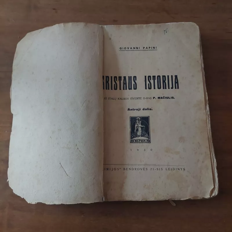 Kristaus istorija (II dalis) - Giovanni Papini, knyga 2