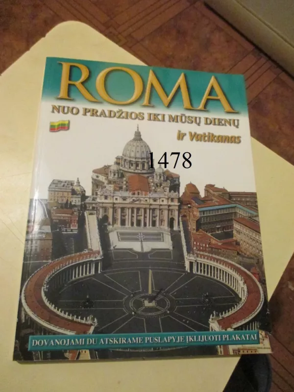 Roma nuo pradžios iki mūsų dienų ir Vatikanas - Lozzi Roma S.A.S Edizioni, knyga 2