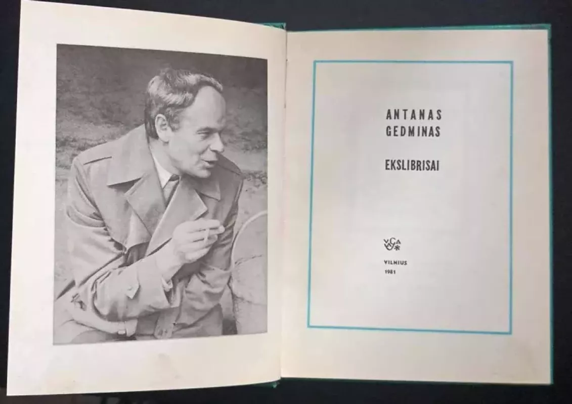 Ekslibrisai - Antanas Gedminas, knyga 4