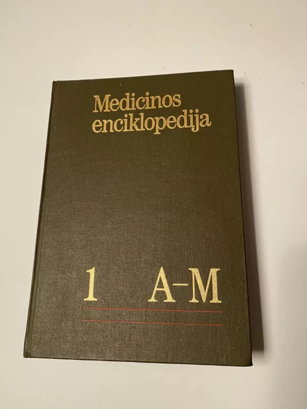 Medicinos enciklopedija 1 A-M - Autorių Kolektyvas, knyga 2