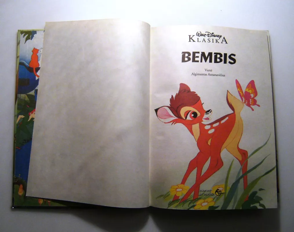 Bembis - Walt Disney, knyga 5