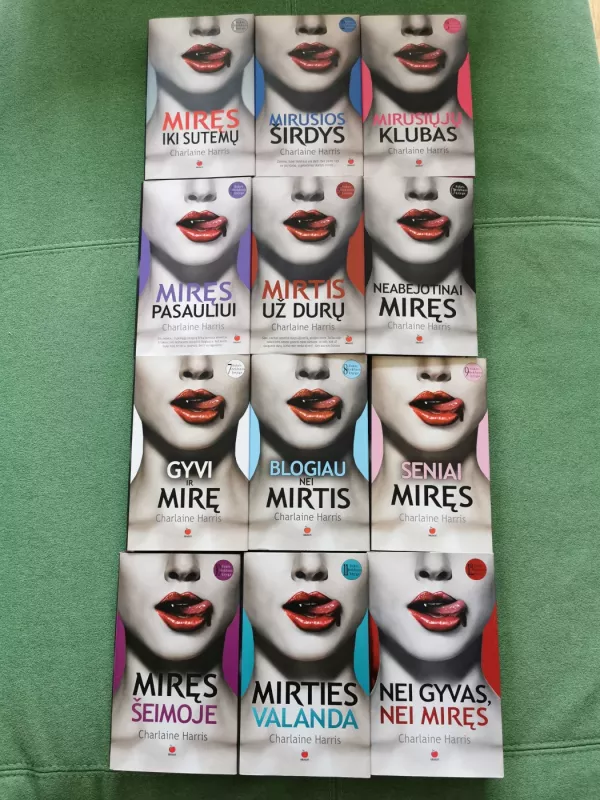 Miręs iki sutemų - Charlaine Harris, knyga 2