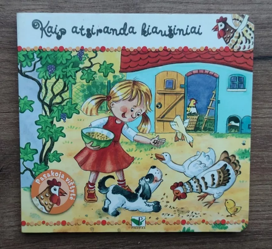 Kaip atsiranda kiaušiniai - Joanna Bernat, knyga 2