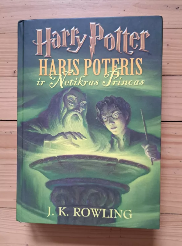 Haris Poteris ir išminties akmuo - Rowling J. K., knyga 6