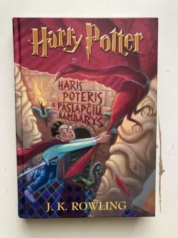 Haris Poteris ir paslapčių kambarys - Rowling J. K., knyga 2