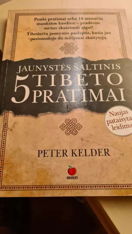5 Tibeto pratimai I knyga - Peter Kelder, knyga 2