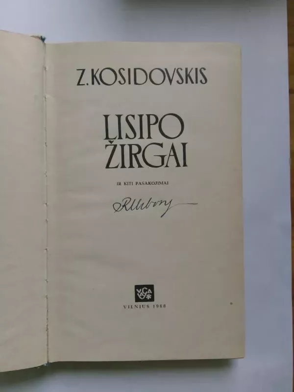 Lisipo žirgai ir kiti pasakojimai - Zenonas Kosidovskis, knyga 3