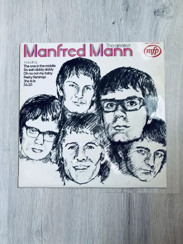 Manfred Mann - The Greatest - Manfred Mann, plokštelė 2
