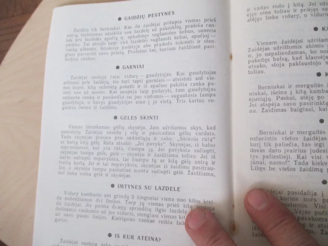 Vaikų žaidimai. Praktinis vadovas - J. Kuzmickis, knyga 5