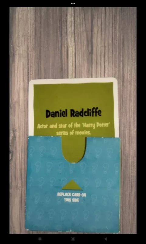 Stalo kortų žaidimas "Who on earth?" - , stalo žaidimas 5