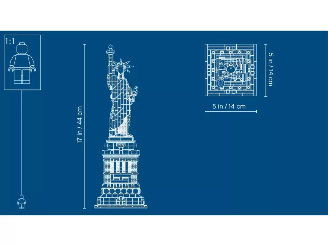 21042 | LEGO® Architecture Statue of Liberty - , stalo žaidimas 3