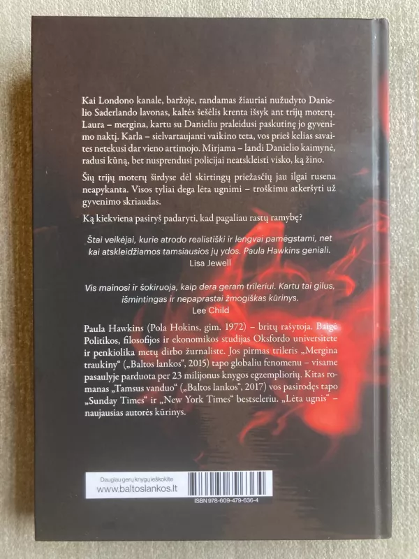 Lėta ugnis - Paula Hawkins, knyga 3