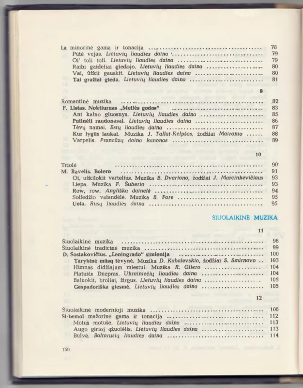Muzika 9 klasei - Eduardas Balčytis, knyga 5