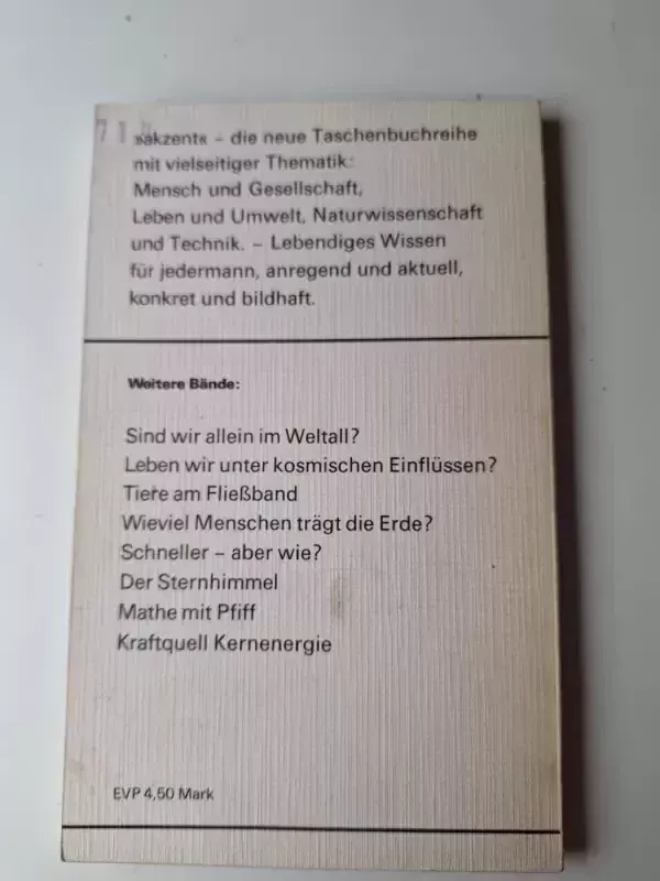 Milliarde Jahre Leben - Editha Thomas, Hermann Thomas, knyga 3