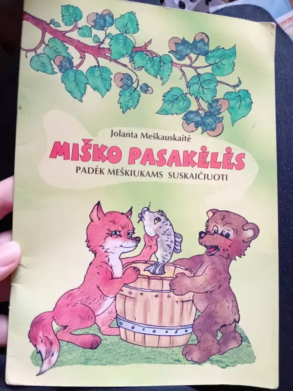 Miško pasakėlės : padėk kiškiukams suskaičiuoti - Jolanta Meškauskaitė, knyga 2