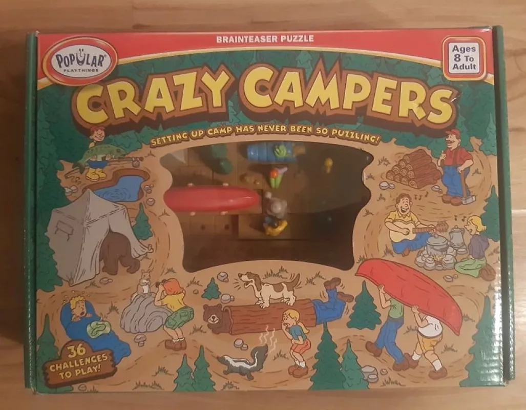 Crazy Campers - , stalo žaidimas 2