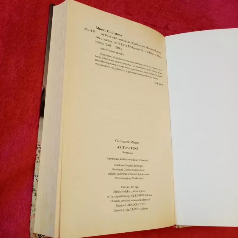 Ar būsi ten? - Guillaume Musso, knyga 4