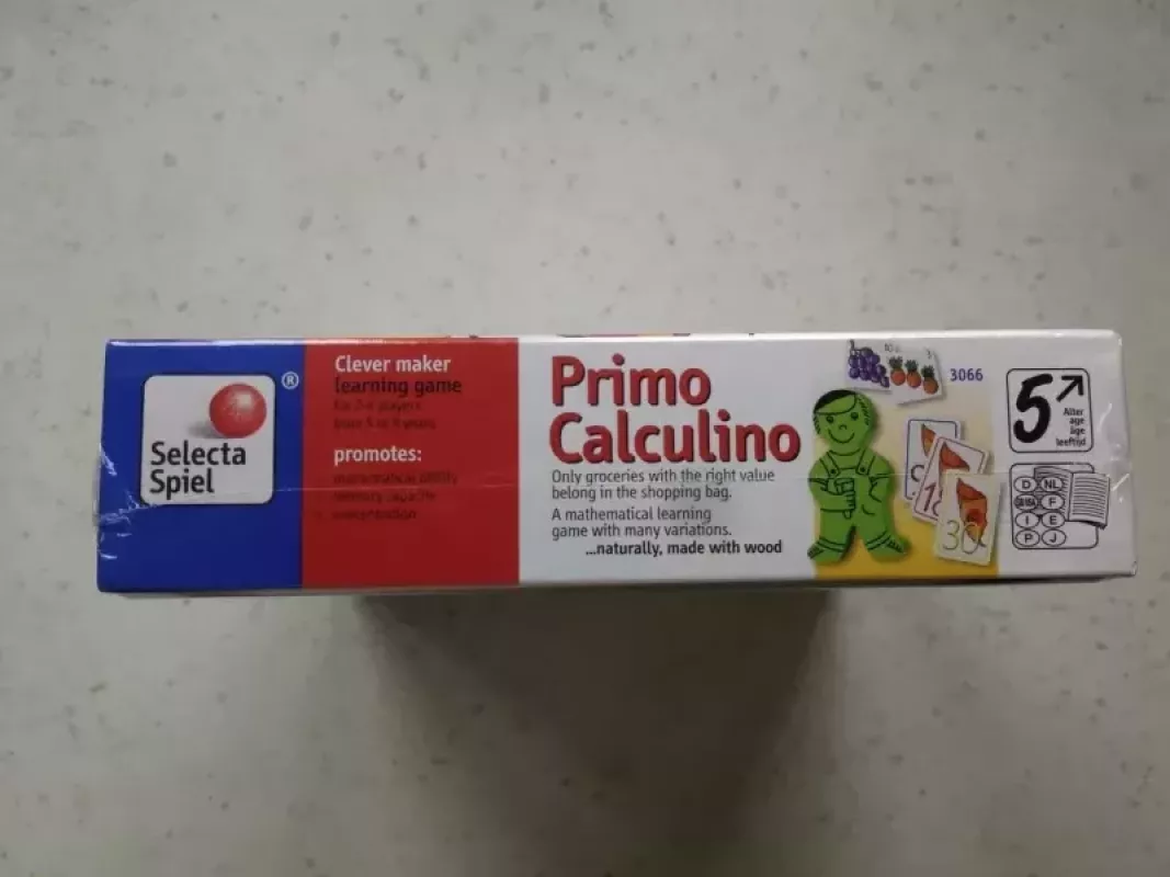 Stalo žaidimas Selecta “Primo Calculino”, 5 - 9 m. - , stalo žaidimas 4