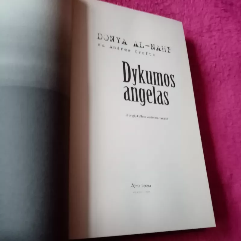 Dykumos angelas - Donya Al-Nahf, knyga 3