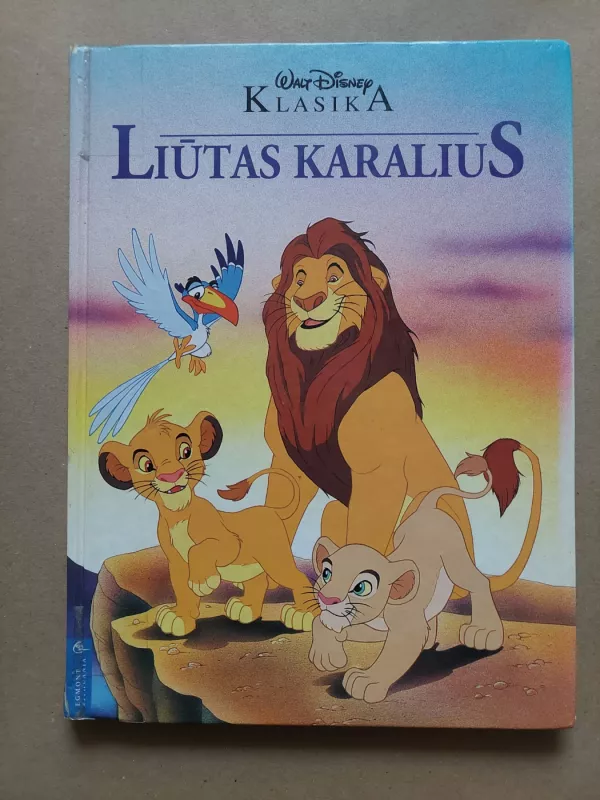 Liūtas karalius - Walt Disney, knyga 2