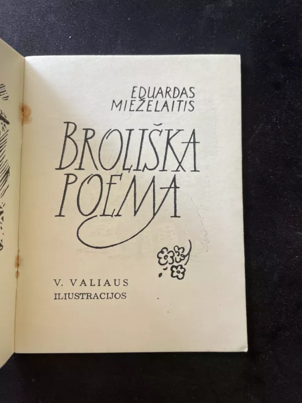 Broliška poema (ILIUSTRACIJOS) - Eduardas Mieželaitis, knyga 3