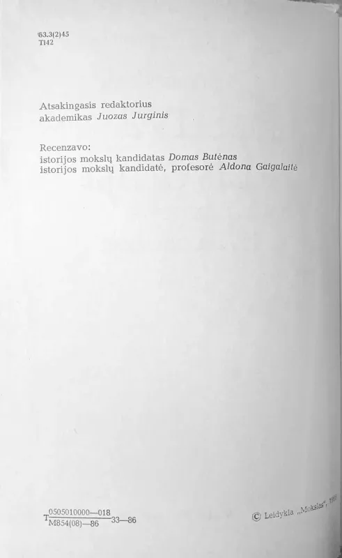 Lietuva ir Livonija XVIIa. pabaigoje-XVIIa. pradžioje - Antanas Tyla, knyga 6