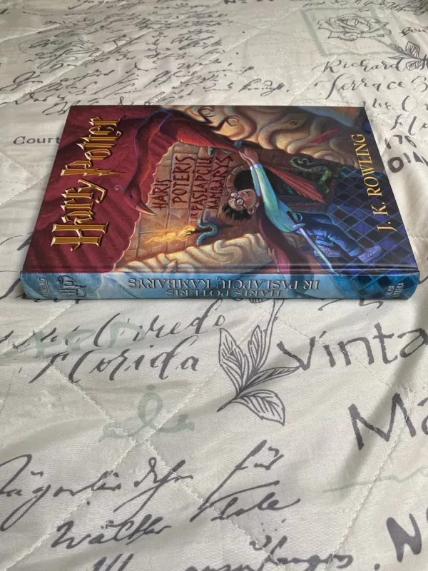Haris Poteris ir Paslapčių kambarys - Rowling J. K., knyga 4