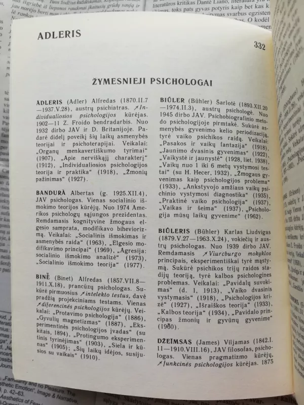 Psichologijos žodynas - Autorių Kolektyvas, knyga 5