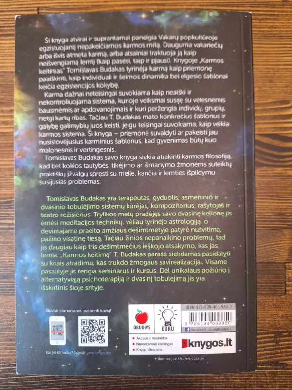 Karmos keitimas - Tomislav Budak, knyga 3