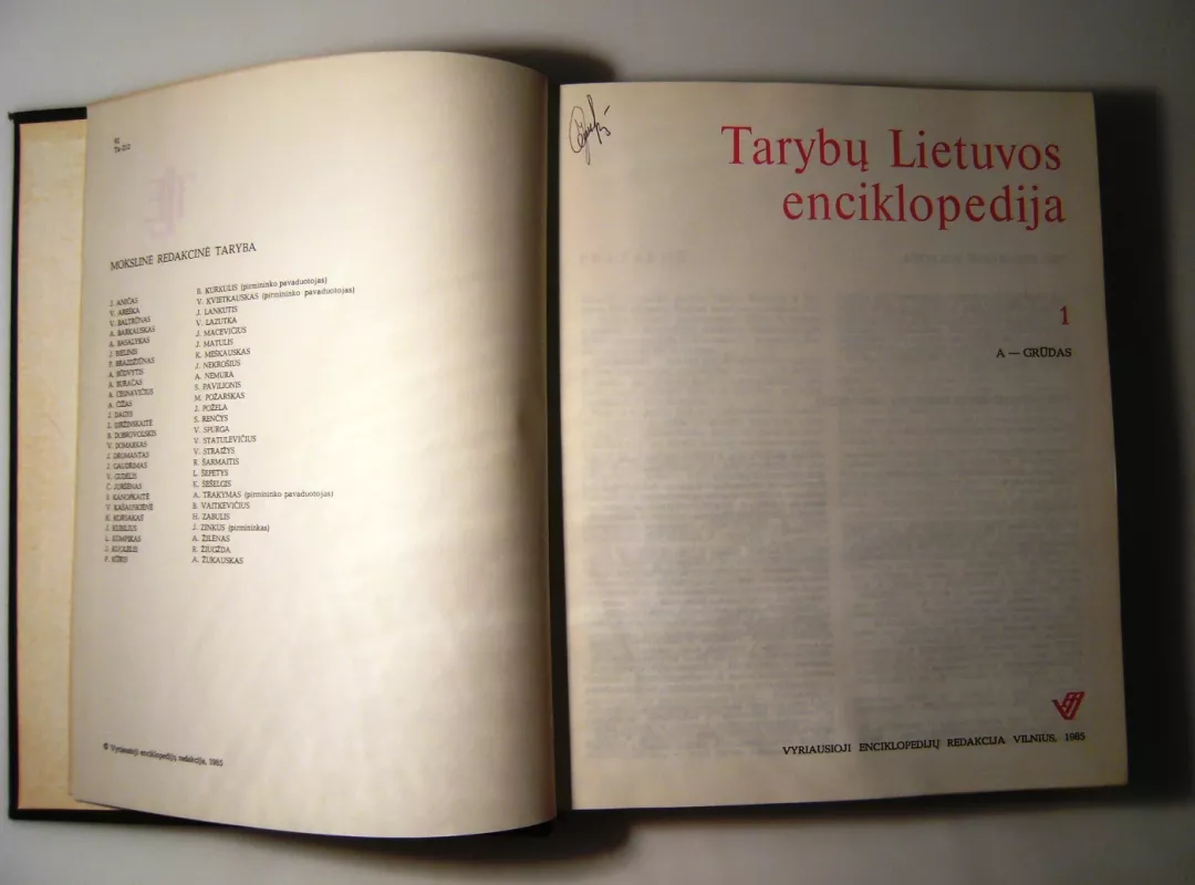 Tarybų Lietuvos enciklopedija (I tomas): A–Grūdas - Autorių Kolektyvas, knyga 6