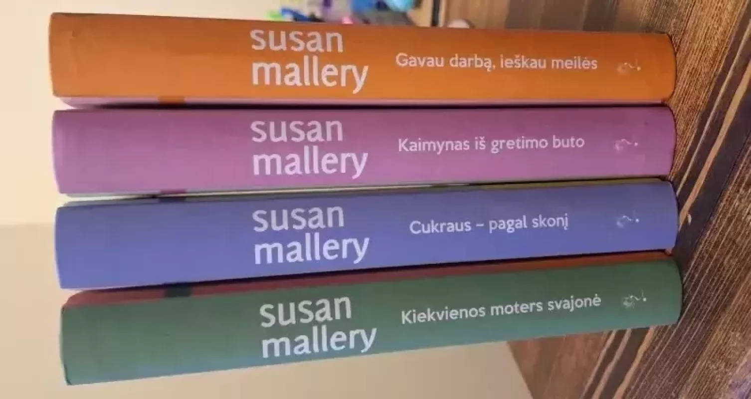 Buchananų restoranų imperija (4 knygos): Gavau darbą, ieškau meilės. Kaimynas iš gretimo buto. Cukraus-pagal skonį. Kiekvienos moters svajonė - Malleri Susan, knyga 2