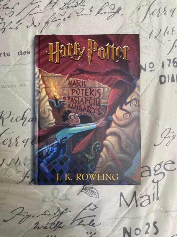 Haris Poteris ir Paslapčių kambarys - Rowling J. K., knyga 2