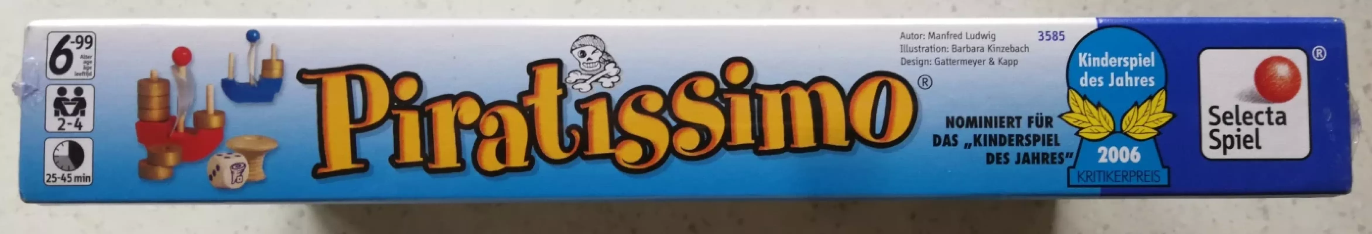 Stalo žaidimas Selecta "Piratissimo" nuo 6 m. / Board game Brettspiel Selecta Piratissimo - , stalo žaidimas 4