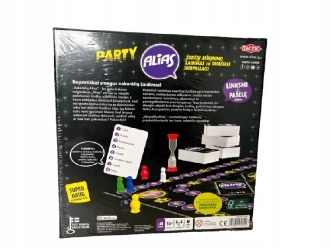 "Party Alias", 15+ - , stalo žaidimas 4