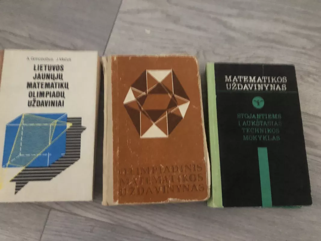 Olimpiadinis matematikos uždavinynas - Jonas Kubilius, knyga 2