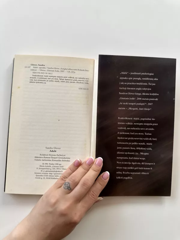 Adelė - Sandra Glover, knyga 4