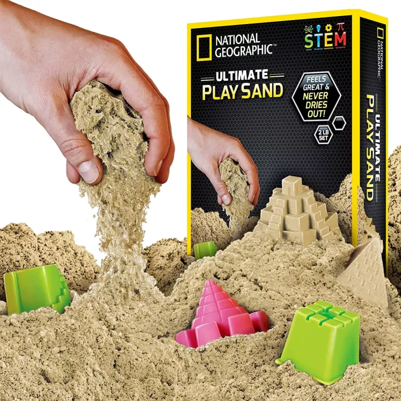 Natūralaus kinetinio smėlio rinkinys, 3+ - , stalo žaidimas 3