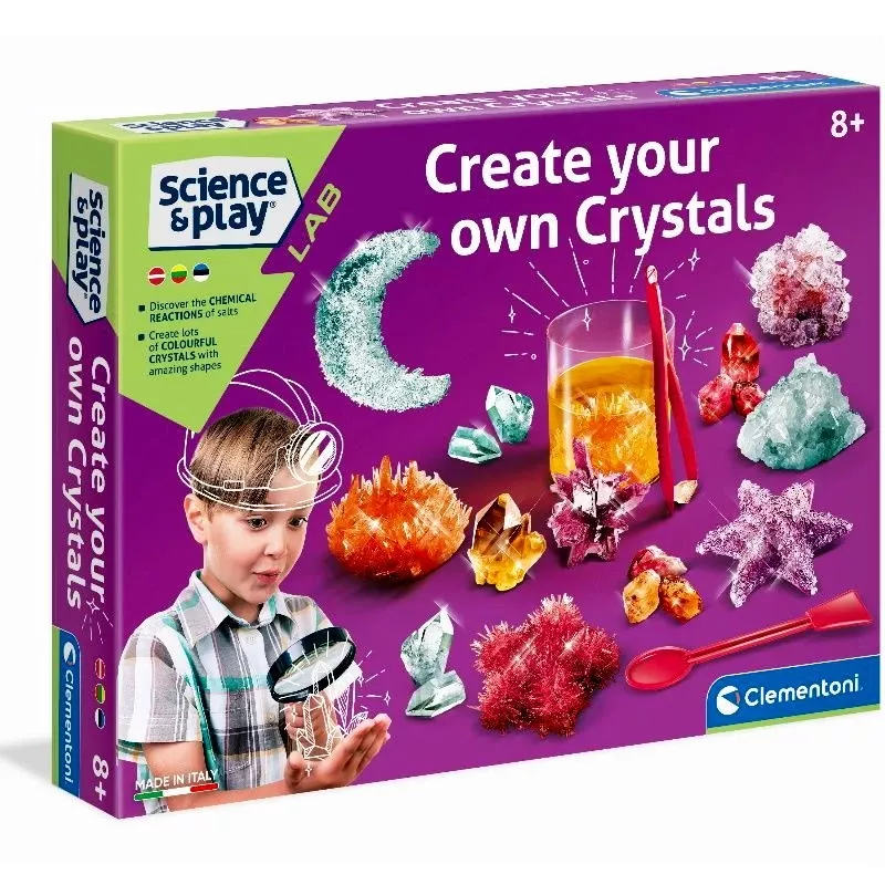 Mokslinis komplektas "Create Your Own Crystals Science&Play" 8+ m. - , stalo žaidimas 2