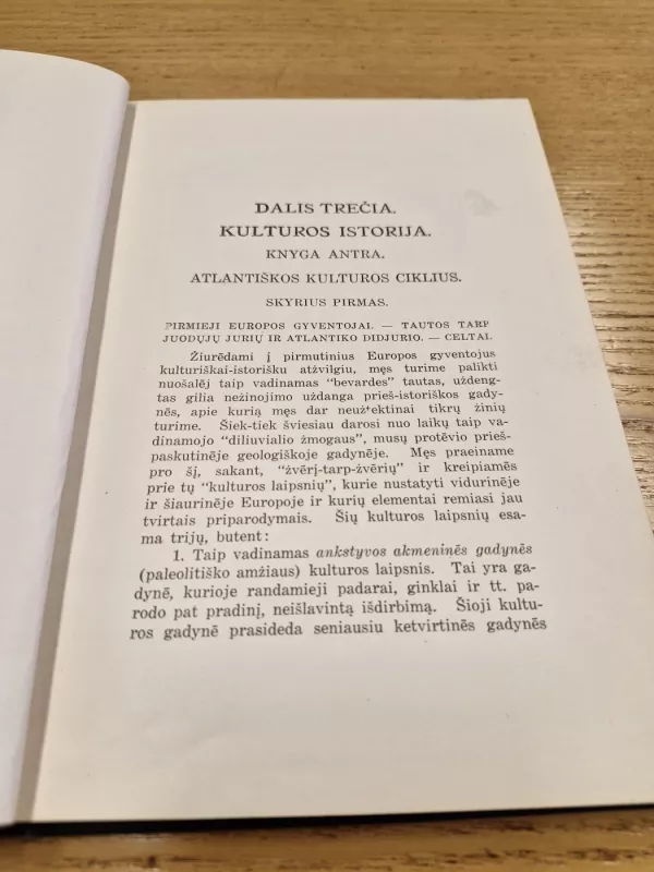 KULTUROS ISTORIJA KNYGA ANTRA - J.A. CHMIELIAUSKAS, knyga 4
