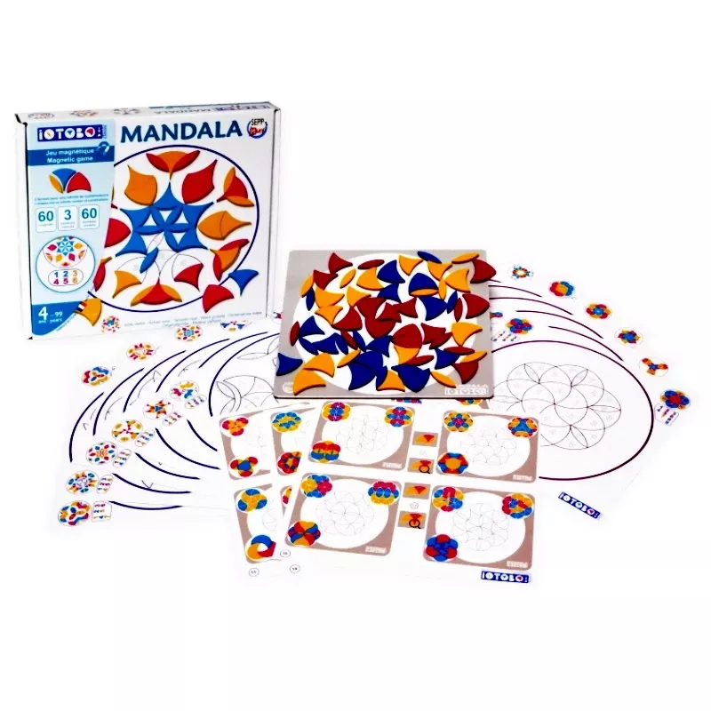 Magnetinis žaidimas "Mandala", 4+ - , stalo žaidimas 5