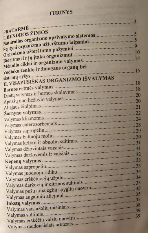 Organizmo valymas - Dalia Petrauskaitė, knyga 6