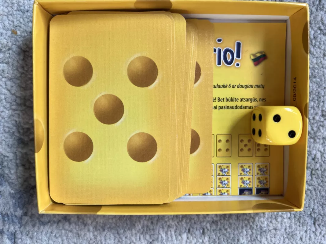 Skanaus sūrio! - , stalo žaidimas 3