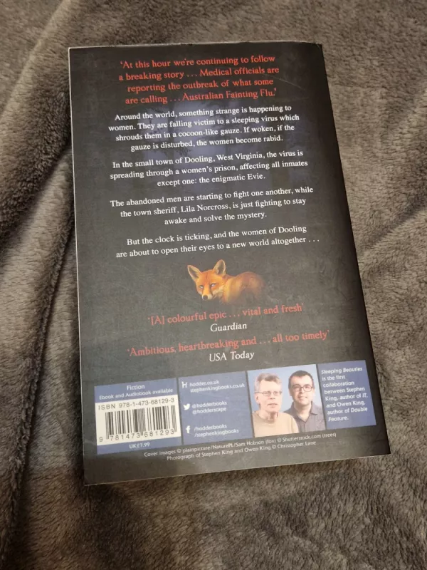 Sleeping Beauties - Stephen King, knyga 3