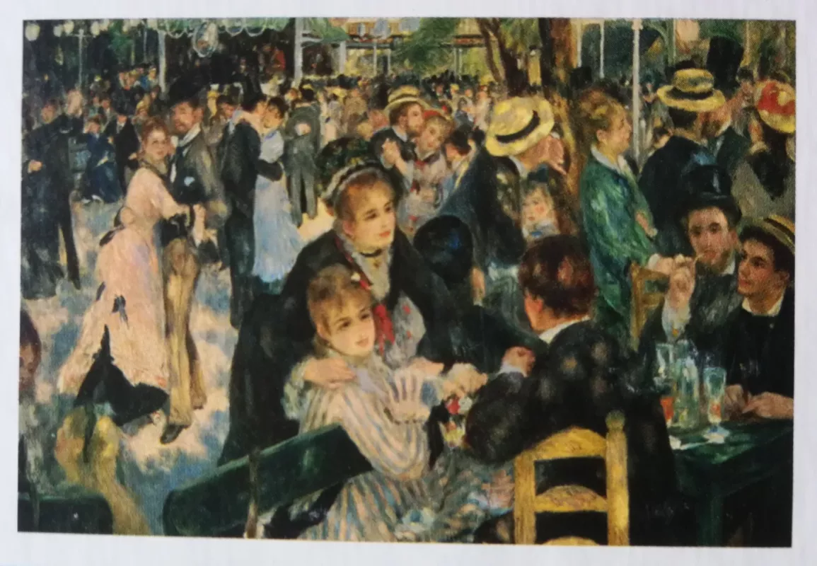 Plastikinė dėlionė Puzzle 500 Pierre-Auguste Renoir "Šokiai Mulen de la Galet kavinėje" 500 Puzzle Plastic Pintoo Renoir. Dance at Le Moulin de la Galette - , stalo žaidimas 4