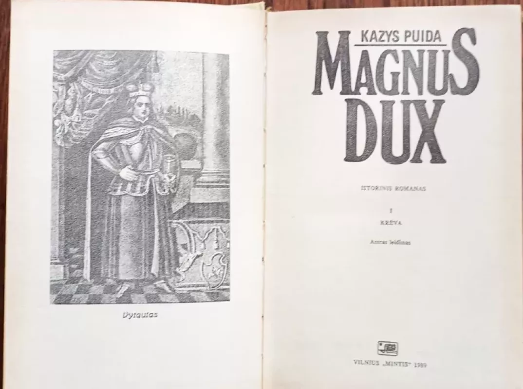 Magnus Dux - Kazys Puida, knyga 3