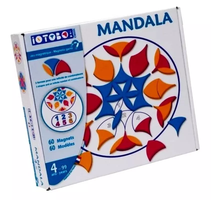 Magnetinis žaidimas "Mandala", 4+ - , stalo žaidimas 3