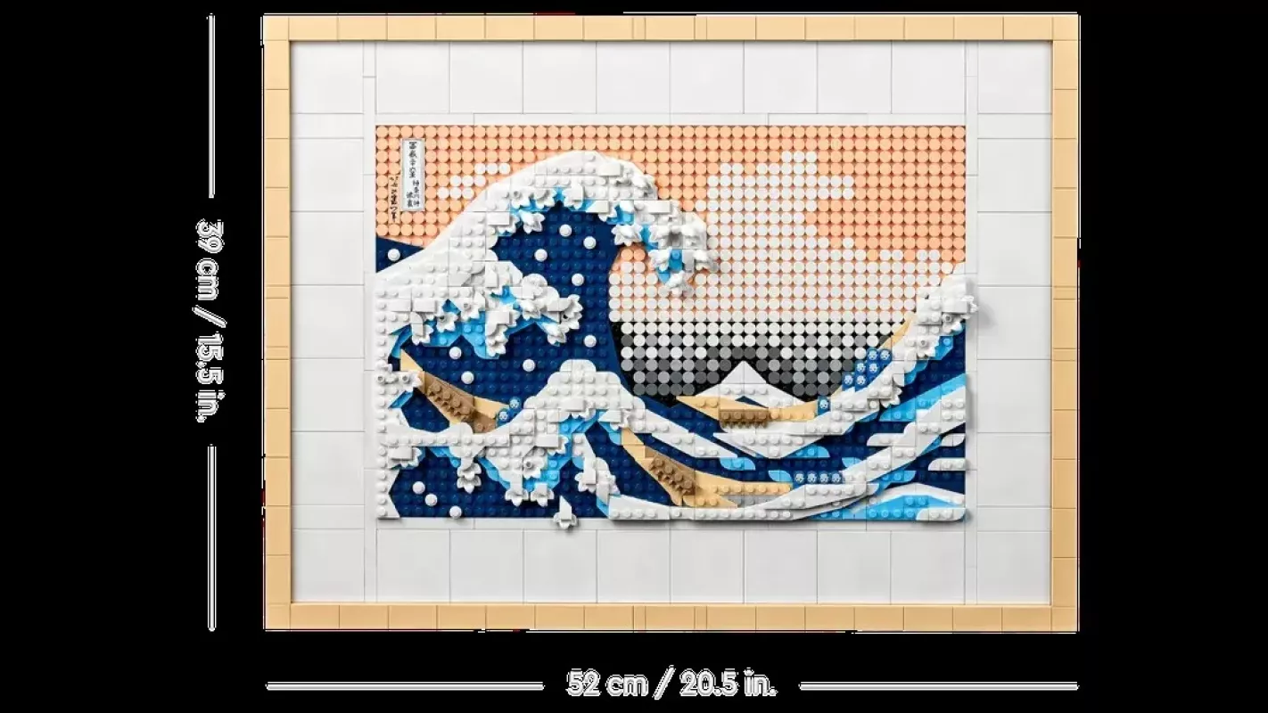 31208 | LEGO® Art Hokusajis – „Didžioji banga“ - , stalo žaidimas 3