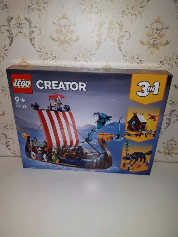 Lego 31132: Viking Ship and the Midgard Serpent - , stalo žaidimas 2