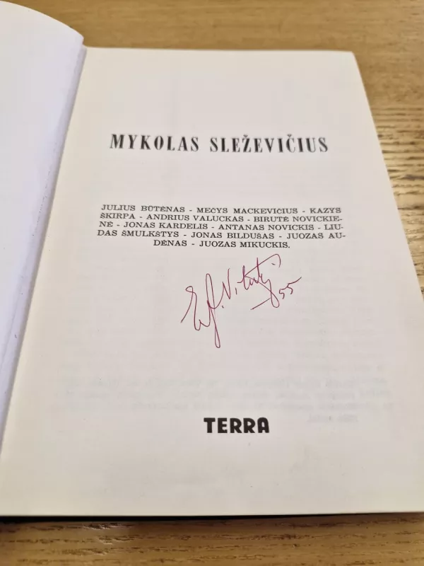 MYKOLAS SLEVIČIUS - Autorių Kolektyvas, knyga 3