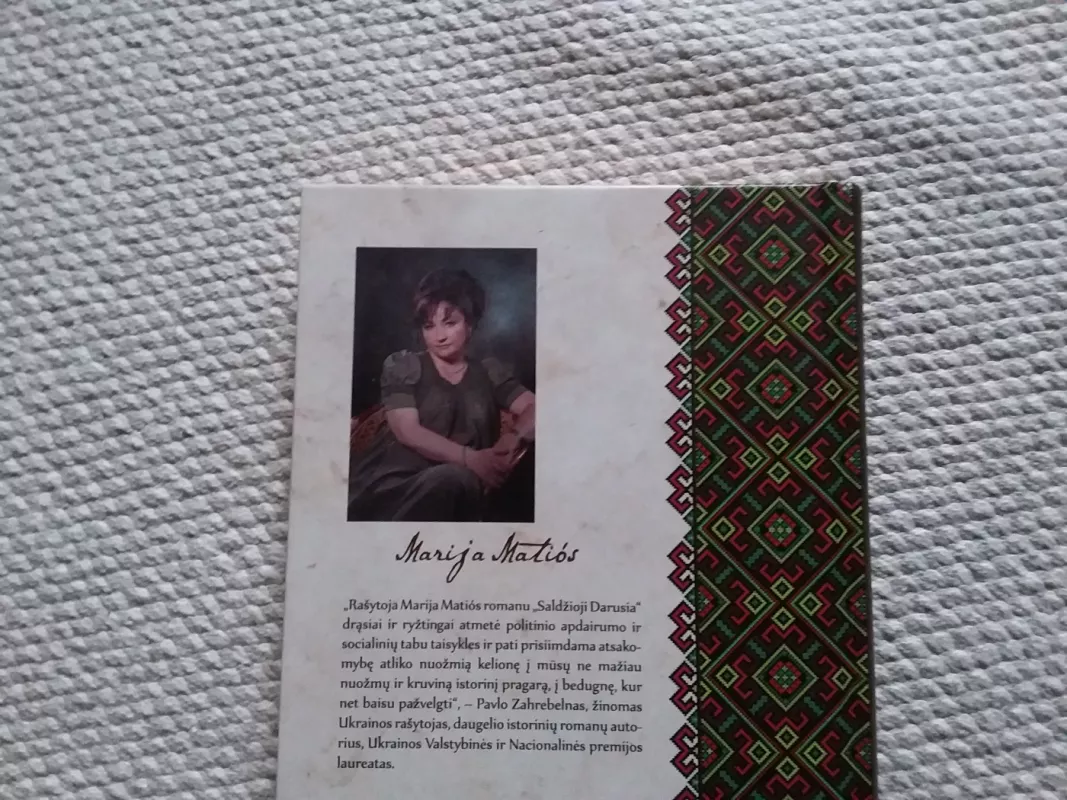 Saldžioji Darusia - Marija Matios, knyga 4